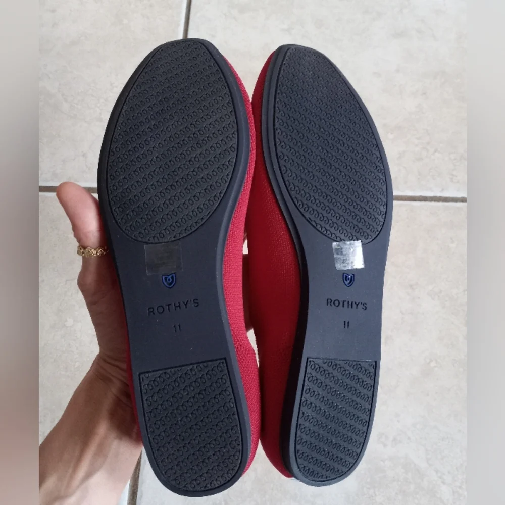 Rothy's The Square Cardinal Red 11US